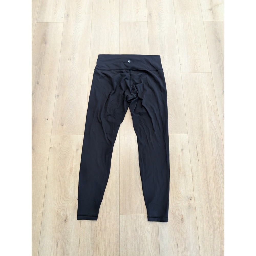 Lululemon Wunder Under High Rise Tight Full on Luxtreme 28" Size 12 Black